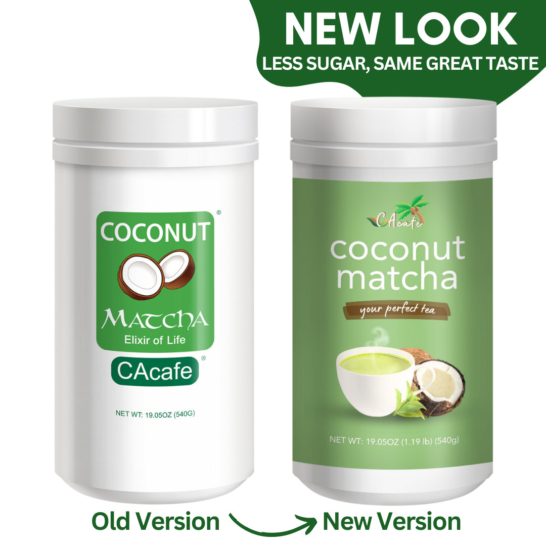 CAcafe Coconut Matcha Creamy and Sweet Japanese Health Drink 