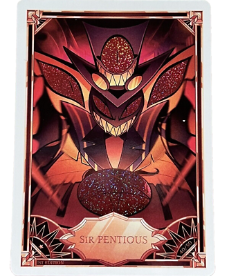 Hazbin Hotel Trading Card - Sir Pentious 40/50 Premium FOIL - 1st