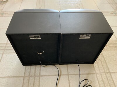 Vintage Pair Aiwa Speakers ~ SX-NA34~ 3-Way Bass Reflex Speaker
