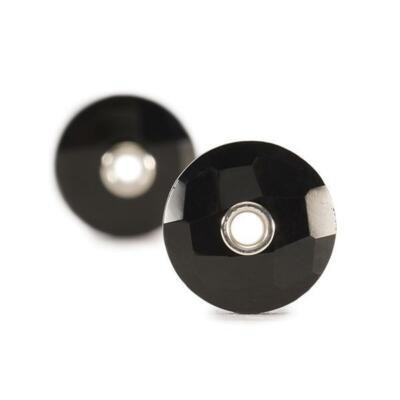 MODA Trollbeads Ohrringe Onyx schwarz TSTEA-00014