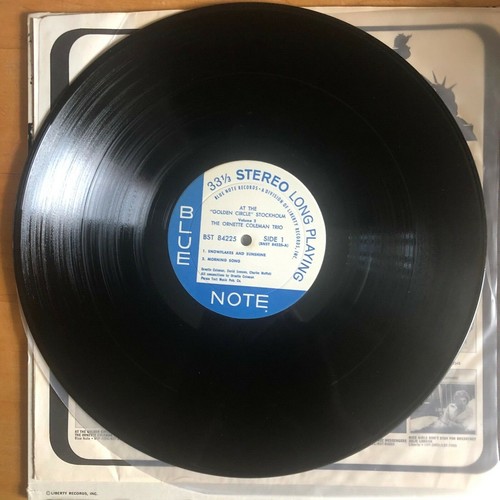 The Ornette Coleman Trio At the Golden Circle Vol. 2 BST 84225 Van Gelder LP NM - Picture 5 of 5