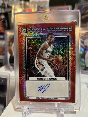 2022-23 Donruss Optic #OG-HBJ Herbert Jones Opti-Graphs Choice Auto