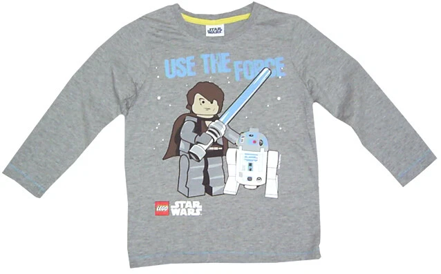 **GENUINE AUS LICENSED-Kids Boys Lego Star Wars Long Sleeve Tee Top-SALE - Image 2 of 2