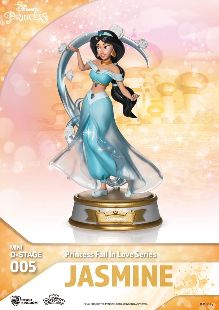 Disney Limited Jazmín Aladdin Figura Reino Bestia Princesa Enamorarse Serie