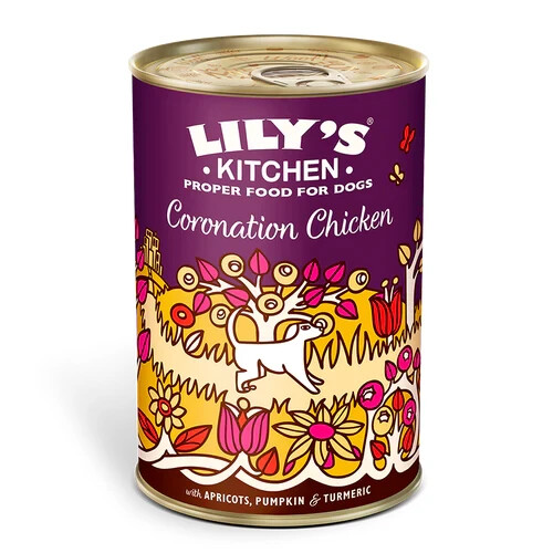 Lilys Kitchen Coronation Chicken for Dogs 400g