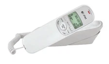 AT&T TR1909 Trimline Corded Phone with Caller ID, White