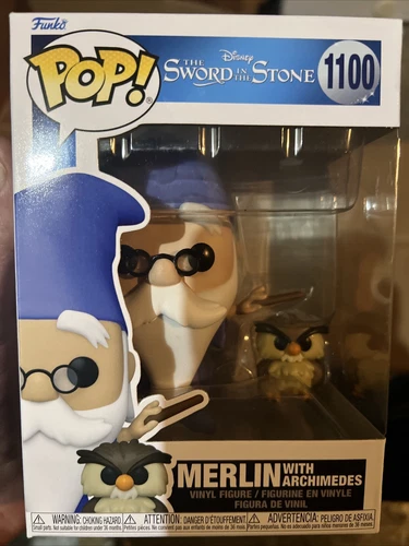 Funko Pop! & Buddy Disney: Sword in The Stone - Merlin with Archimedes
