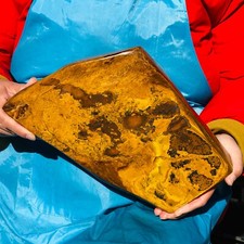 4800g Natural Tiger Eye Stone Quartz Crystal Rough Polished Specimen