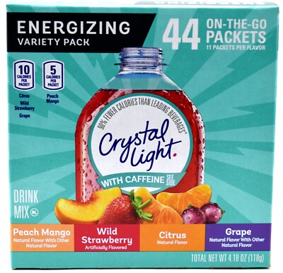 Crystal Light On The Go Drink Mix Many Flavor Choices Buy More Save Up To 40% 