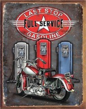 Legends - Last Stop Tin Sign- 12-1/2"W x 16"H, Made in USA #DE-1566