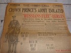 Crown Prince Army Isolated, Russians Flee - San Francisco Call, Sept. 14, 1914