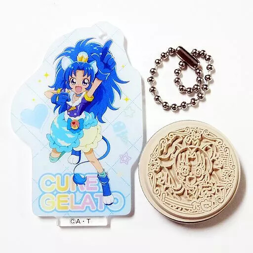 Acrylic Stand Panel Cure Gelato Glitter Precure A La Mode Stamp