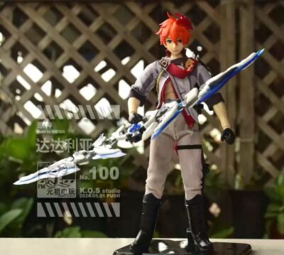 Genshin Impact 1/12 Scale Genshin Impact Tartaglia Custom Action Figures Toy New