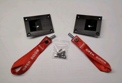 Track / Race Car Door Cable Release Pull Straps, Universal Design, Drift Car