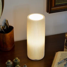 Table Lamp - Monolith Mirage | 3D Printed Pillar Design | Modern Lighting