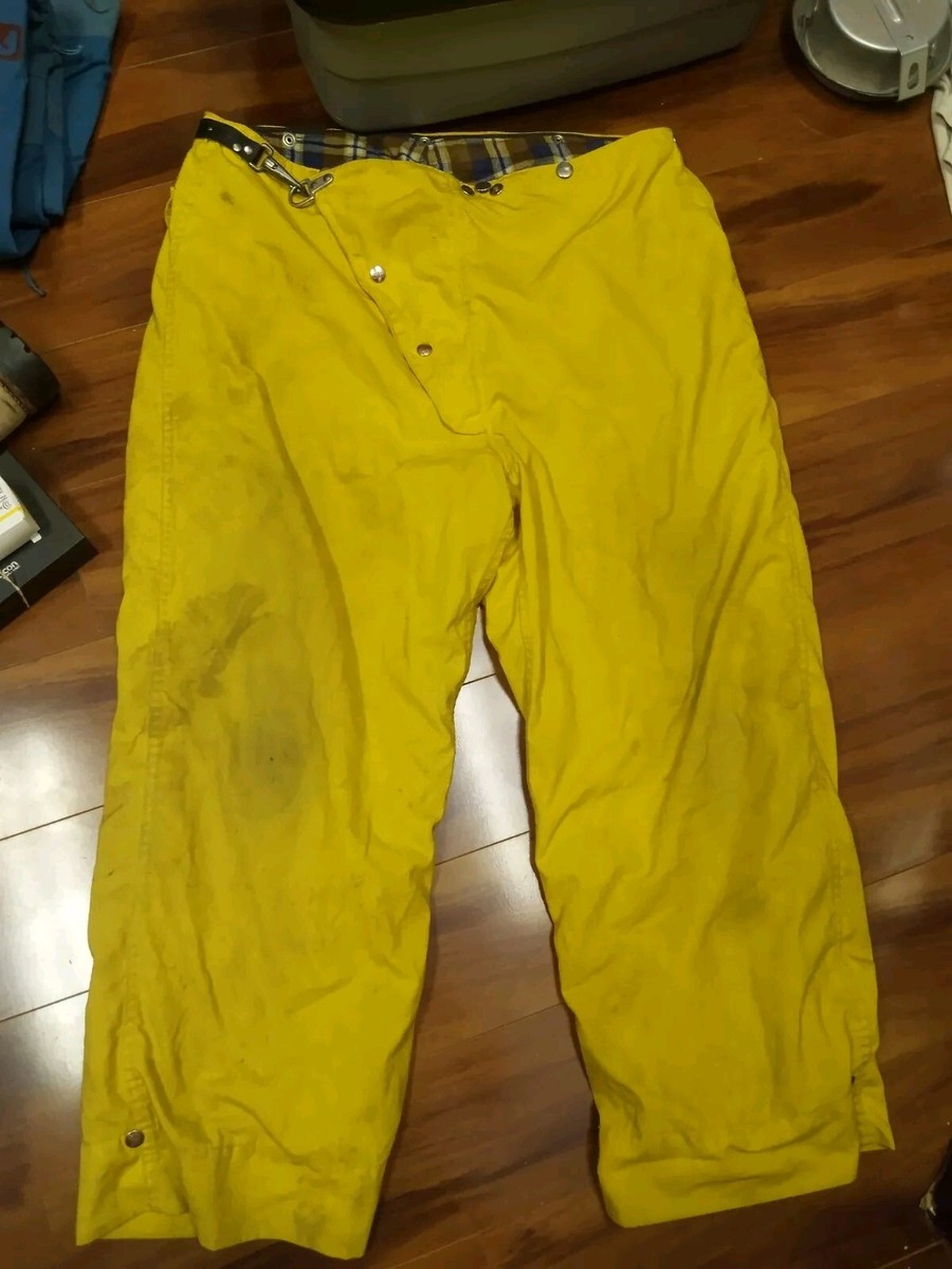 Globe fireman pants ファイヤーマンパンツ Vintage Globe Mfg. Firefighters Bunker Turnout Gear Pants