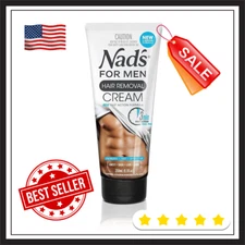 Nad's for Men Hair Removal Cream Painless Hair Removal For Soothing For Men Fre