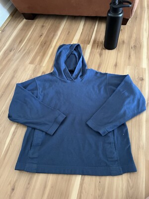 Vintage Patagonia Synchilla Blue Pullover Hoodie Small