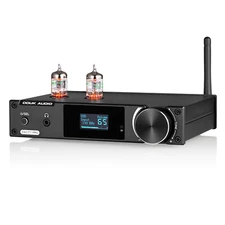 HiFi Tube Preamp with Bluetooth Receiver USB DAC COAX/OPT D/A Audio Converter 