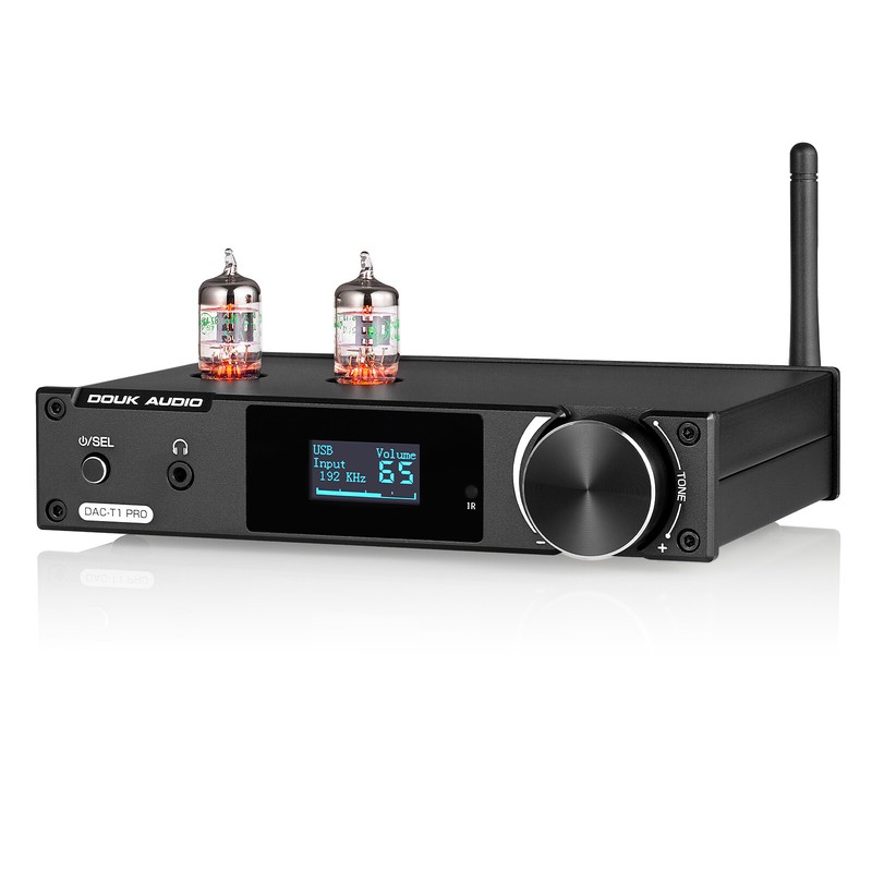 HiFi Tube Preamp with Bluetooth Receiver USB DAC COAX/OPT D/A Audio Converter