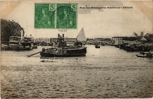 Carte Postale Ancienne Le Havre - Compagnie Des Messageries Automobiles - Départ