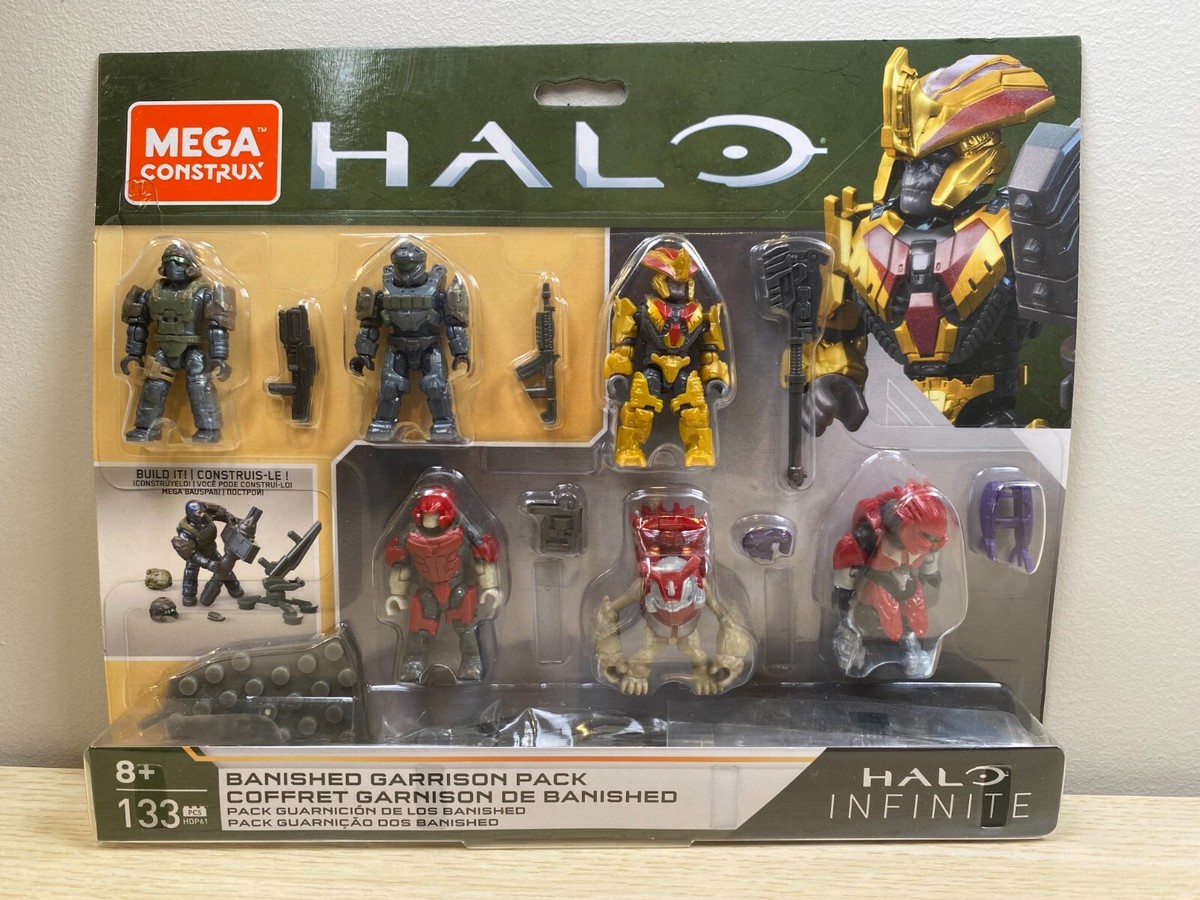 Halo Mega Construx BANISHED GARRISON PACK HDP61 Brand New Set 133