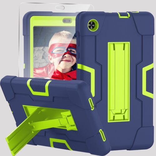 For Alcatel Joy Tab 2 2020 Model (9032Z) 8 inch Case Hybrid Rugged Sturdy Cover - Picture 82 of 107