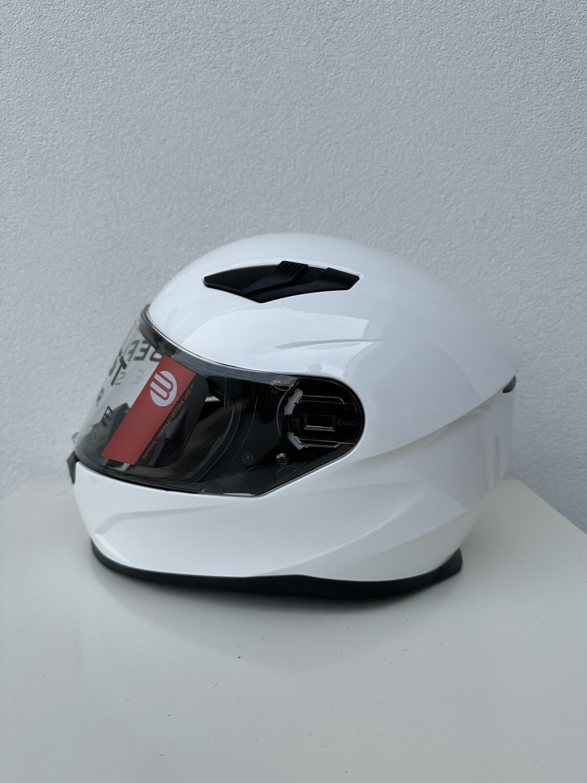 Casco Moto Befast BPEH286UCWHT Flash Taglia Large Bianco PROMO BLACK FRIDAY