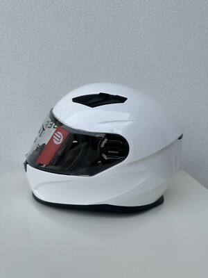 Motorradhelm Befast BPEH286UCWHT Flash Größe Large Weiß PROMO BLACK FRIDAY