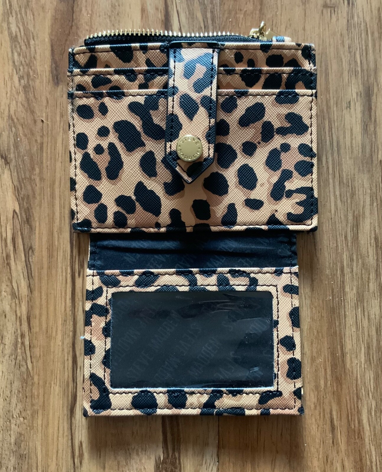 Steve Madden Leopard Print ‘Coin Card Holder - image 4