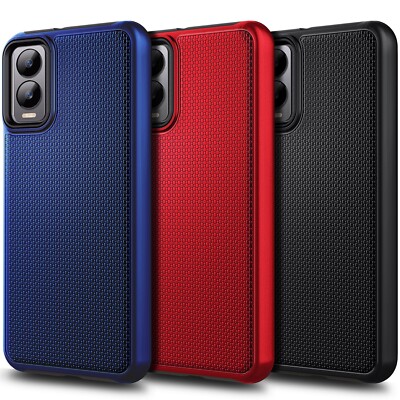 For Cricket Debut S3 2024 Case Hybrid Shockproof Protector Phone Cover