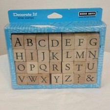Hero Arts Letter Stamp Sets - capital letters