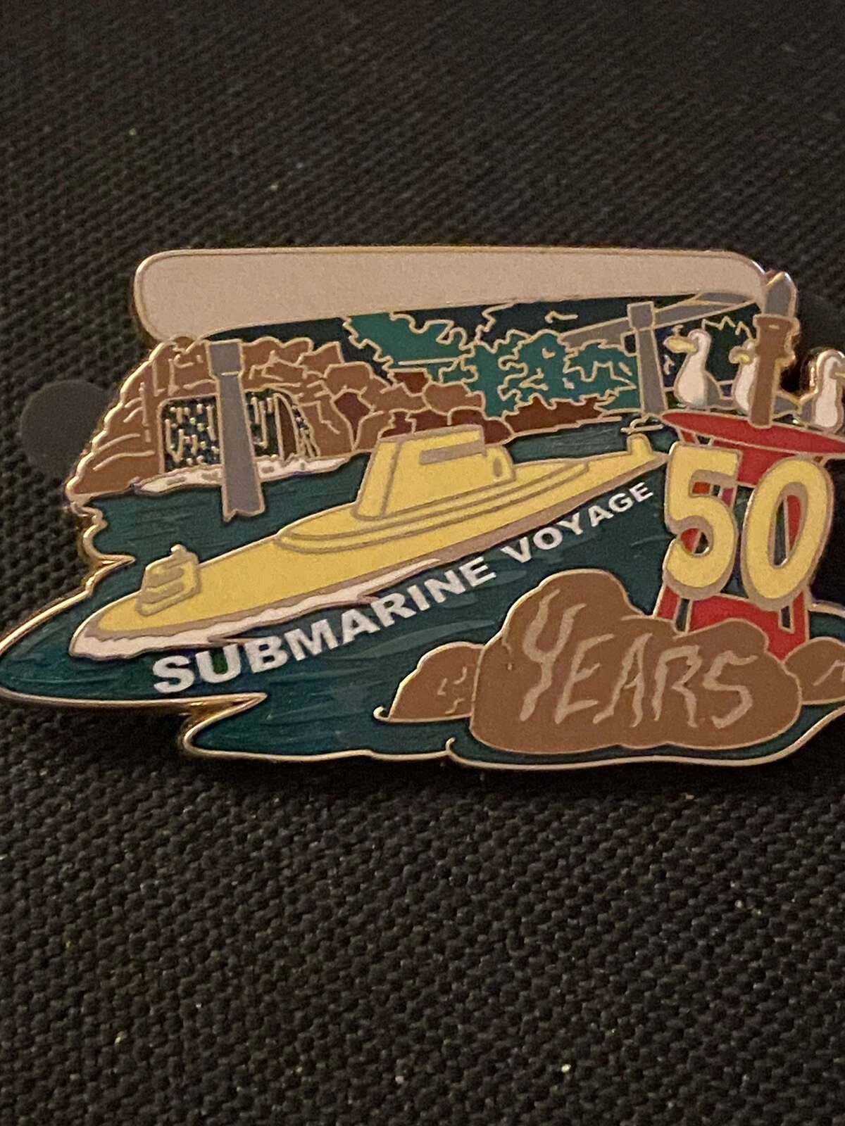 Disney WDI LE 300 Pin Submarine Voyage 50 Years 50th Anniversary Nemo Attraction