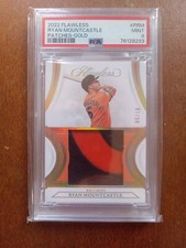 2022 Flawless Ryan Mountcastle Patches Gold 5/10 Psa 9