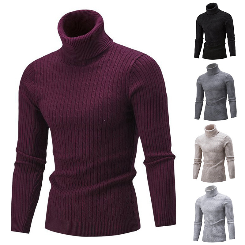 Herren Strickpullover Winter Warm Rollkragenpullover Pullover Lässiges B Herren Strickpullover Winter Warm Rollkragenpullover Pullover Lässiges B