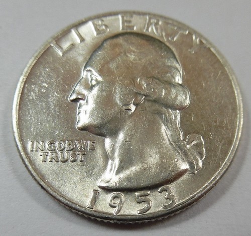 1953-D Washington Quarter 300G19