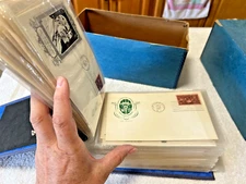 Vintage 1st Day of Issue Cover Large Stamp Collection over 140 Plus