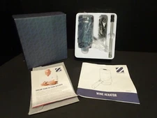 Geoffrey Zakarian Wine Aerator with Charger & Instructions - Black NIB
