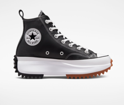 Size 5 - Converse Run Star Hike High Black White for sale online