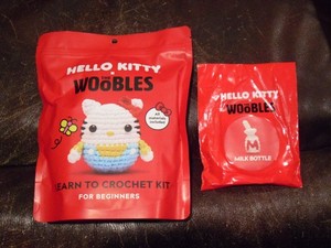 Woobles Crochet Kit - Hello Kitty®'s One in a Milk-ion Bundle