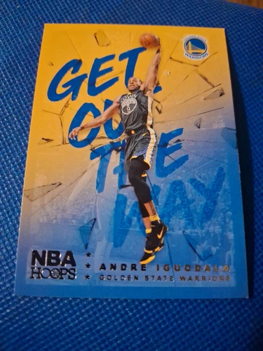 2018 ANDRE IGUODALA NBA HOOPS GET OUT THE WAY CARD #GOW-19 GS WARRIORS 76ERS - Picture 1 of 2