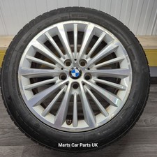 BMW F45 F46 2 Series 17 Inch Alloy Wheel Diamond Cut Reflexsilber 6855090 #3
