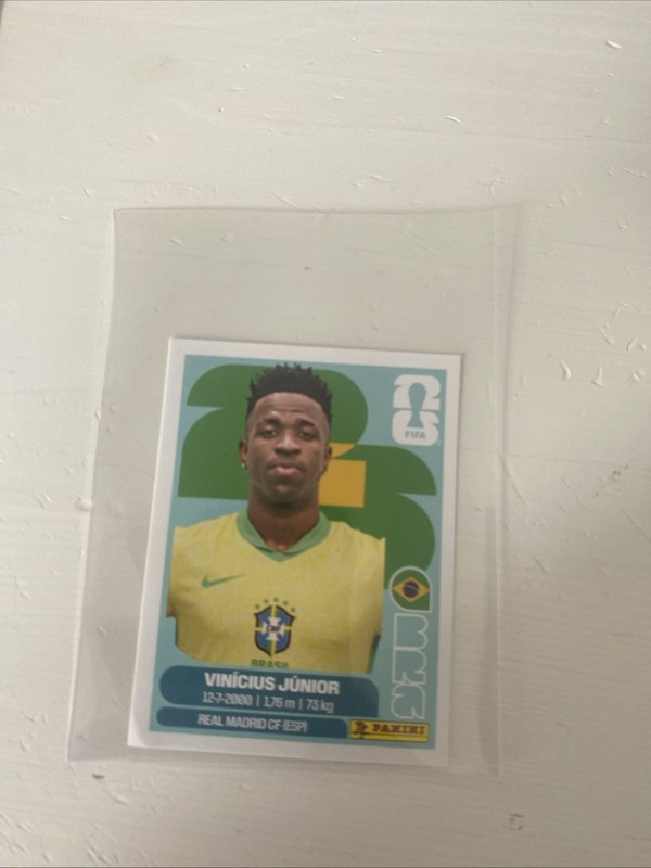 2026 Panini World Cup Vinicius Junior