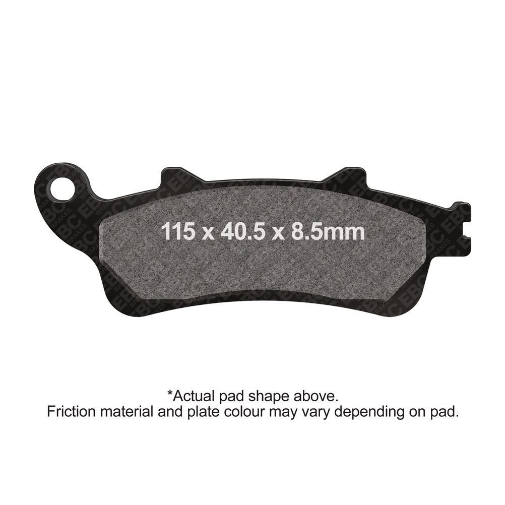 EBC Pro HH Brake Pad Set Front Left for Honda CBR 1100 XXX Blackbird 1999 - 2008