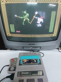 The Immortal by steepler game cartridge from 90s for dendy, famicom, pegasus