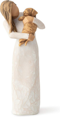 Willow Tree Adorable You Golden Dog Figurine