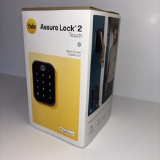 Yale Assure Lock 2 Touch Fingerprint YRD430-F-BLE-BSP Bluetooth Black Suede