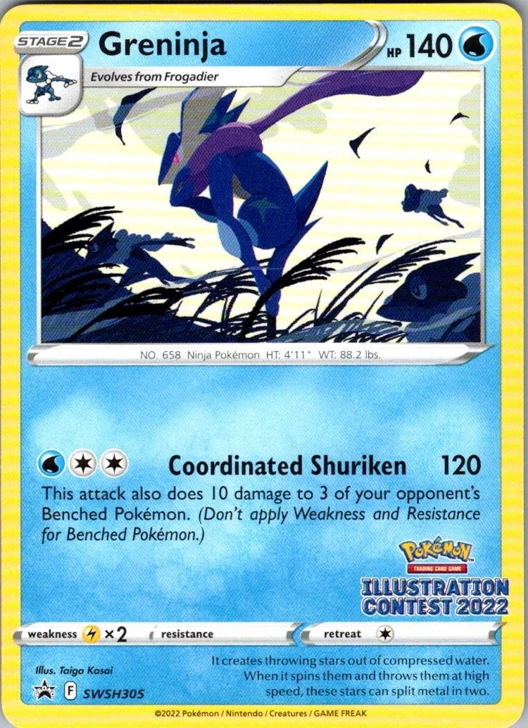 Greninja SWSH305 SWSH: Sword & Shield Promo Cards for sale | eBay