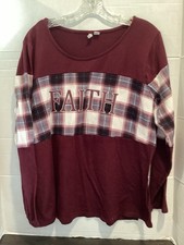 Ladies Est 1946 Long Sleeve Faith Shirt Size 18/20 