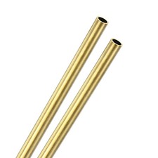 2x 300mm Messingrohr 8mm &Oslash; f&uuml;r Bau/Maschinenbau/DIY 0.31x0.04x11.8IN